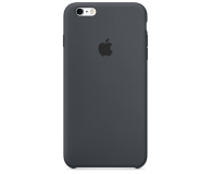 Apple iPhone 6s Silicone Case grafitowy - 259187 - zdjęcie 1